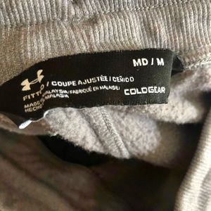 Men’s medium gray under armour joggers